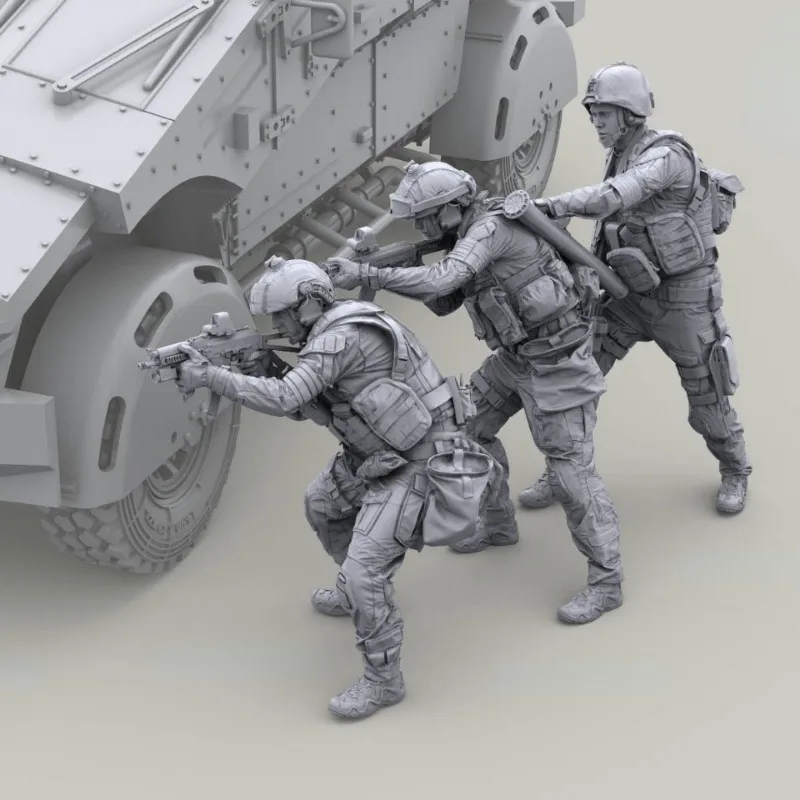 1/35 Resin Model Figure GK ， U - Model Kit Figures ulasan dan harga