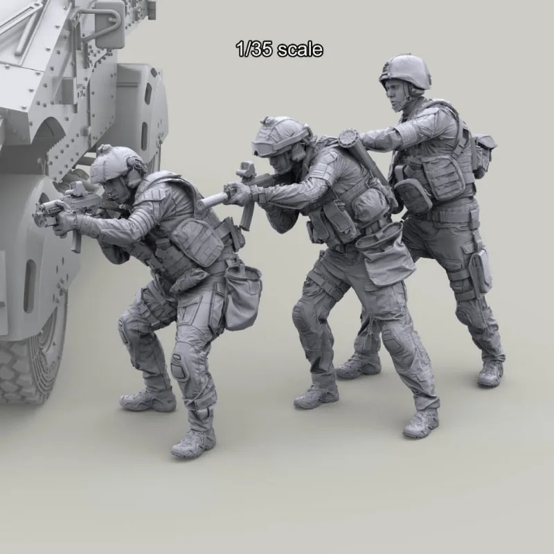 1/35 Resin Model Figure GK ， U - Model Kit Figures ulasan dan harga
