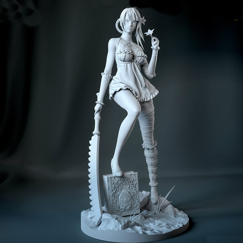 31CM Game Character 6004 Kaine - Model Kit Figures ulasan dan harga
