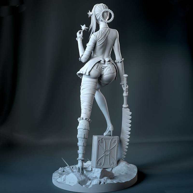 31CM Game Character 6004 Kaine - Model Kit Figures ulasan dan harga