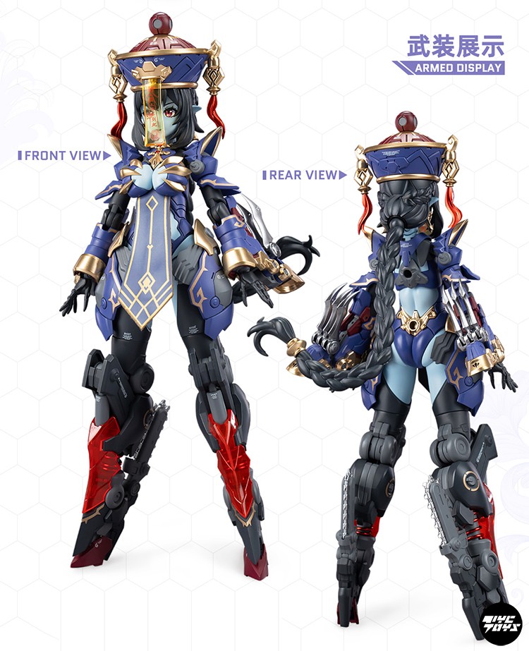In Stock HEMOXIAN REVERBERATIO - Model Kit Zombie Girl ulasan dan harga