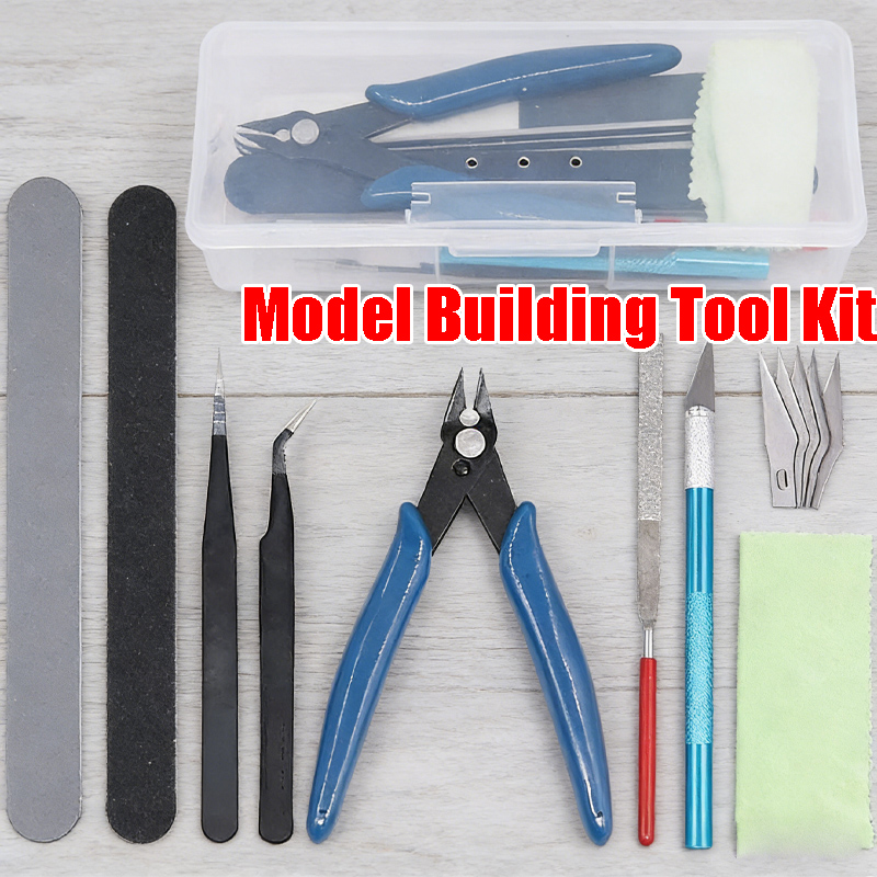 Complete Gunpla Model Tool Kit - Model Kit Gundam ulasan dan harga