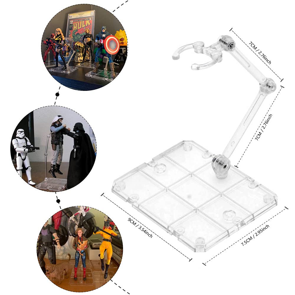 Clear Action Figure Stand,Asse - Model Kit Gundam ulasan dan harga